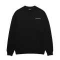 N193USW940 멜리터 오버핏 맨투맨 티셔츠 CARBON BLACK