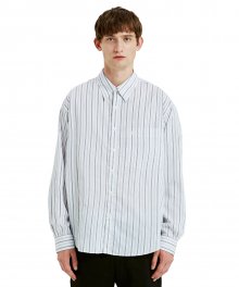 CLASSIC STRIPED SHIRT white