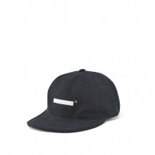 BASEBALL CAP 130 WAXED CANVAS BLACK