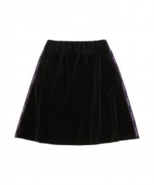 Velour Skirt Black