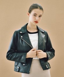 soft leather jacket_black