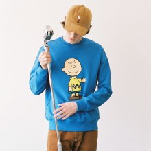 [FW18 Peanuts] Original Sweatshirts(Blue)