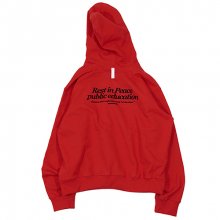TARGET GRAPHIC HOODIE - RED