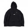 NM CONVERTIBLE POCKET WIND BREAKER - BLACK