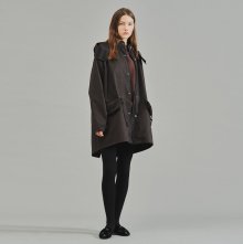 18 F/W SYRWA HALF  FIELD JACKET BK