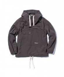 Russ Pullover Anorak Charcoal