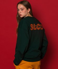 [UNISEX] SLCD 스웻셔츠 (GREEN)