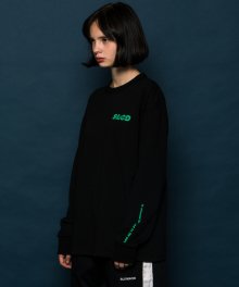 [UNISEX] SLCD 긴팔티셔츠 (BLACK)