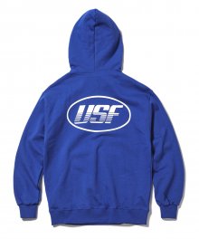 USF Ellipse Pace Logo Hoody Blue