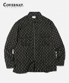 STRIPE 3PK SHIRTS BLACK