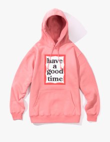 FRAME PULLOVER HOODIE - INDIEA PINK / HGT18FWHD005