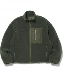 SP Boa Fleece Jacket Olive