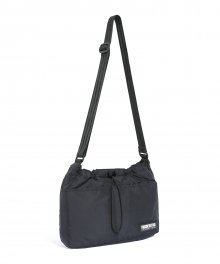 Nylon Shoulder Bag Black
