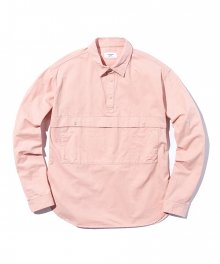 Dave Anorak Shirts Washed Pink