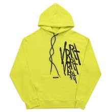 FLOW DOWN VBRT LOGO HOODIE (LIME)