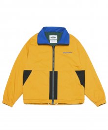 PLASTICATE 블럭 자켓 (yellow)