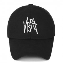 V.B.R.T LOGO BALL CAP (BLACK)