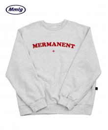 [Mmlg] MERMANENT SWEAT (MELANGE WHITE)