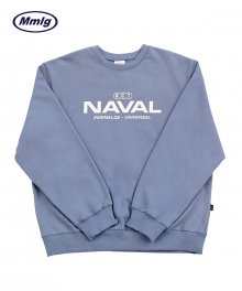 [Mmlg] RCT NAVAL SWEAT (MELANGE BLUE)