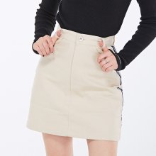 [NF] NSTK LINE SKIRT BEIGE (NF18A016H)