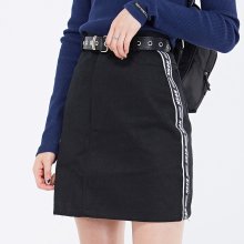 [NF] NSTK LINE SKIRT BLACK (NF18A016H)