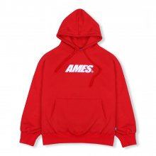 AMES BASIC LOGO HOODIE / RD