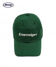 [Mmlg] EMEMELGE BALLCAP (GREEN)