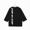[ELOQ]_E186MTS311U_(유니) 루즈핏 7부 소매 등판 레터링 티셔츠