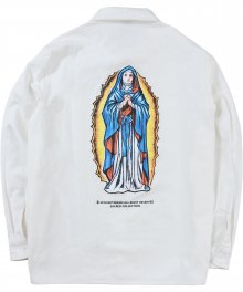 The Virgin Mary Shirts White