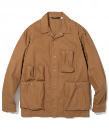 18fw utility jacket r brown