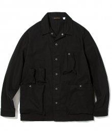 18fw utility jacket black