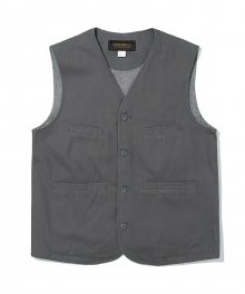 18fw HBT pocket vest grey