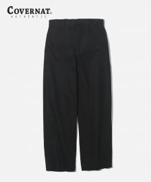 W WIDE PANTS BLACK