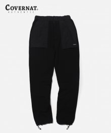 MIXED FATIGUE SWEAT PANTS BLACK