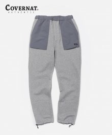 MIXED FATIGUE SWEAT PANTS GRAY