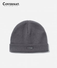 KNIT RIP BEANIE GRAY