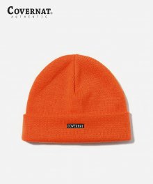 KNIT RIP BEANIE ORANGE