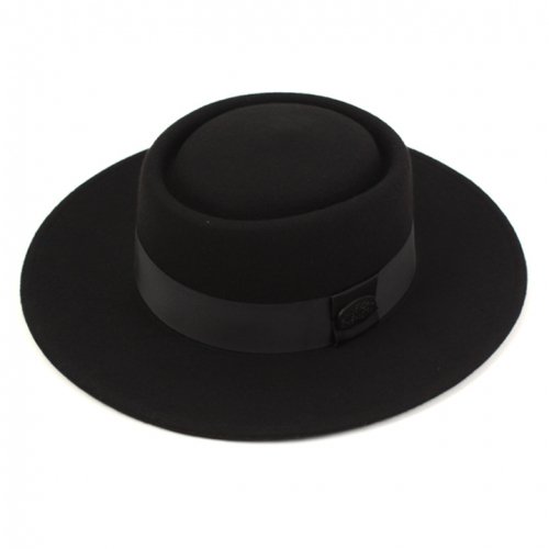 Home BK Metal Line Wool BK Fedora 울페도라