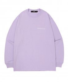 LMC FN BAR LOGO LONG SLV TEE powder purple