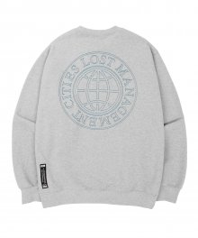 LMC CLASSIC WHEEL LOGO SWEATSHIRT heather gray