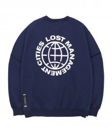 LMC WHEEL LOGO SWEATSHIRT navy