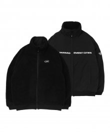 LMC BOA FLEECE REVERSIBLE FULL ZIP JACKET black