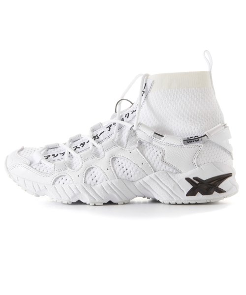 asics gel mai knit white