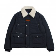 Chest Pocket Sherpa Jacket_Navy