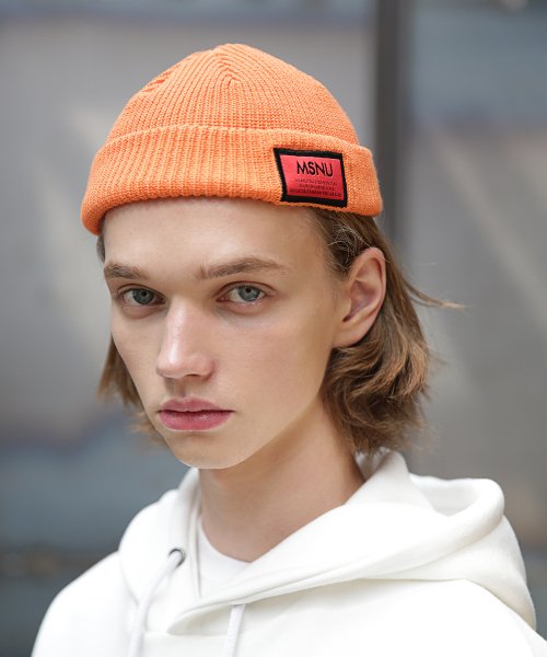 매스노운(massnoun) MSNU 라벨 숏비니 MFEAC002-OR