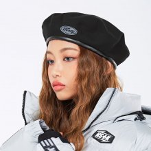 [NF] FANCY LOGO BERET BLACK (NF18A084H)