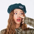 [NF] FANCY LOGO BERET GREEN (NF18A084H)