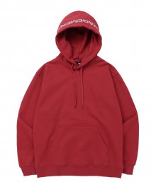 LMC FN REFLECTIVE LOGO HOODIE red