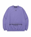 LMC BELLY LOGO OVERSIZED SWEATSHIRT purple