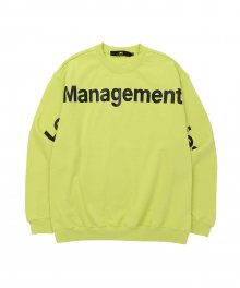 LMC FN LOGO OVERSIZED SWEATSHIRT lime